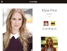 Tablet Screenshot of elyse-price.com